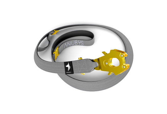 Adjustable Tactical Leash | Ash Grey - Anubys -