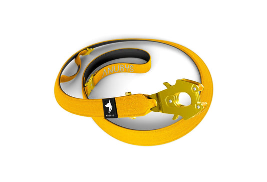Adjustable Tactical Leash | Mustard - Anubys -
