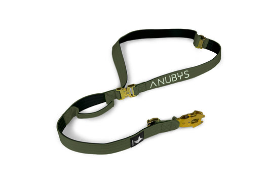 Tactical Adjustable Leash | Camo Green - Anubys - - -
