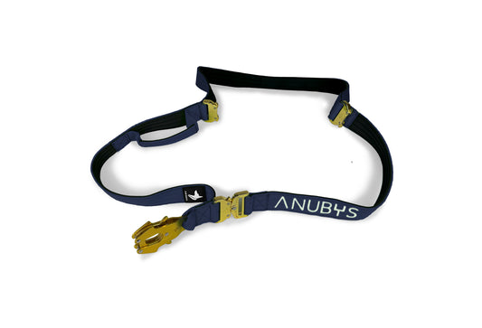 Tactical Adjustable Leash | Navy - Anubys - - -