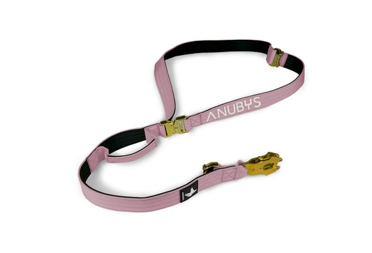 Tactical Adjustable Leash | Pink - Anubys - - -