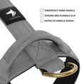 Load image into Gallery viewer, Tactical Harness | Anti - Pull Design | Ash Grey - Anubys - Small -