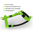 Load image into Gallery viewer, Tactical Harness | Anti - Pull Design | Neon Green - Anubys - Small -