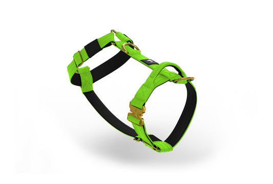 Tactical Harness | Anti-Pull Design | Neon Green - Anubys - Small - Neon Green - -
