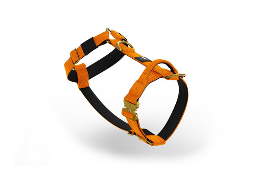 Tactical Harness | Anti - Pull Design | Neon Orange - Anubys - Small -