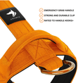Load image into Gallery viewer, Tactical Harness | Anti - Pull Design | Neon Orange - Anubys - Small -