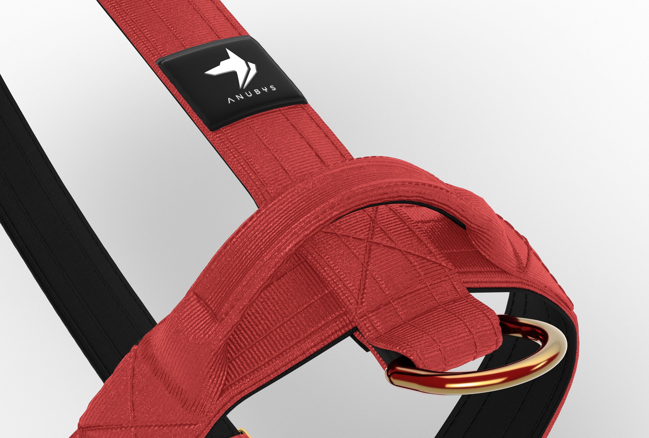Tactical Harness | Anti-Pull Design | Red - Anubys - Small - Red - -