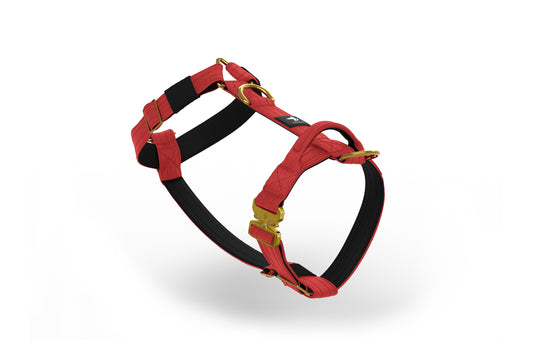 Tactical Harness | Anti-Pull Design | Red - Anubys - Small - Red - -