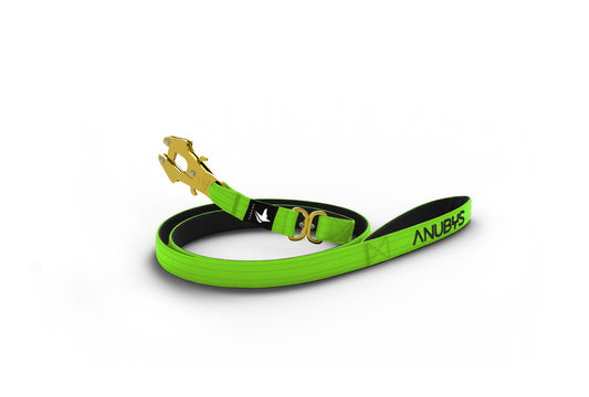 Tactical Leash | Military Grade | Neon Green - Anubys - Neon Green - -