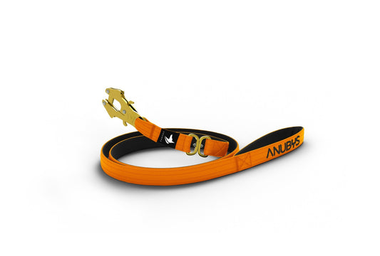 Tactical Leash | Military Grade | Neon Orange - Anubys -