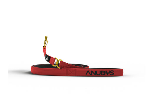 Tactical Leash | Military Grade | Red - Anubys - Red - -