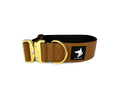 Load image into Gallery viewer, Vegan Leather Collar | Brown - Anubys - Small - -