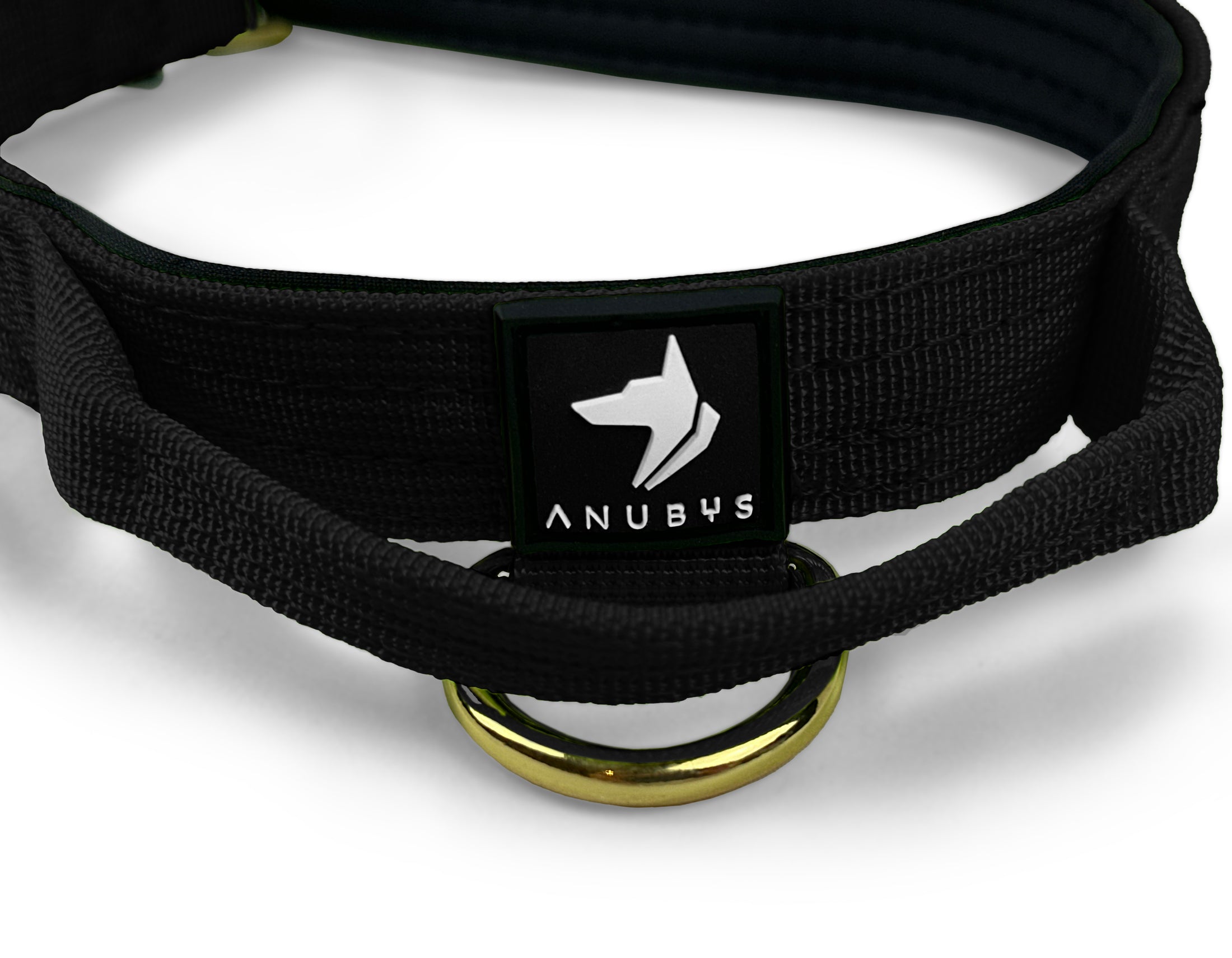 2.5cm Elite Tactical Collar | Tri-Layered | Black - Anubys - X Small - Black - -