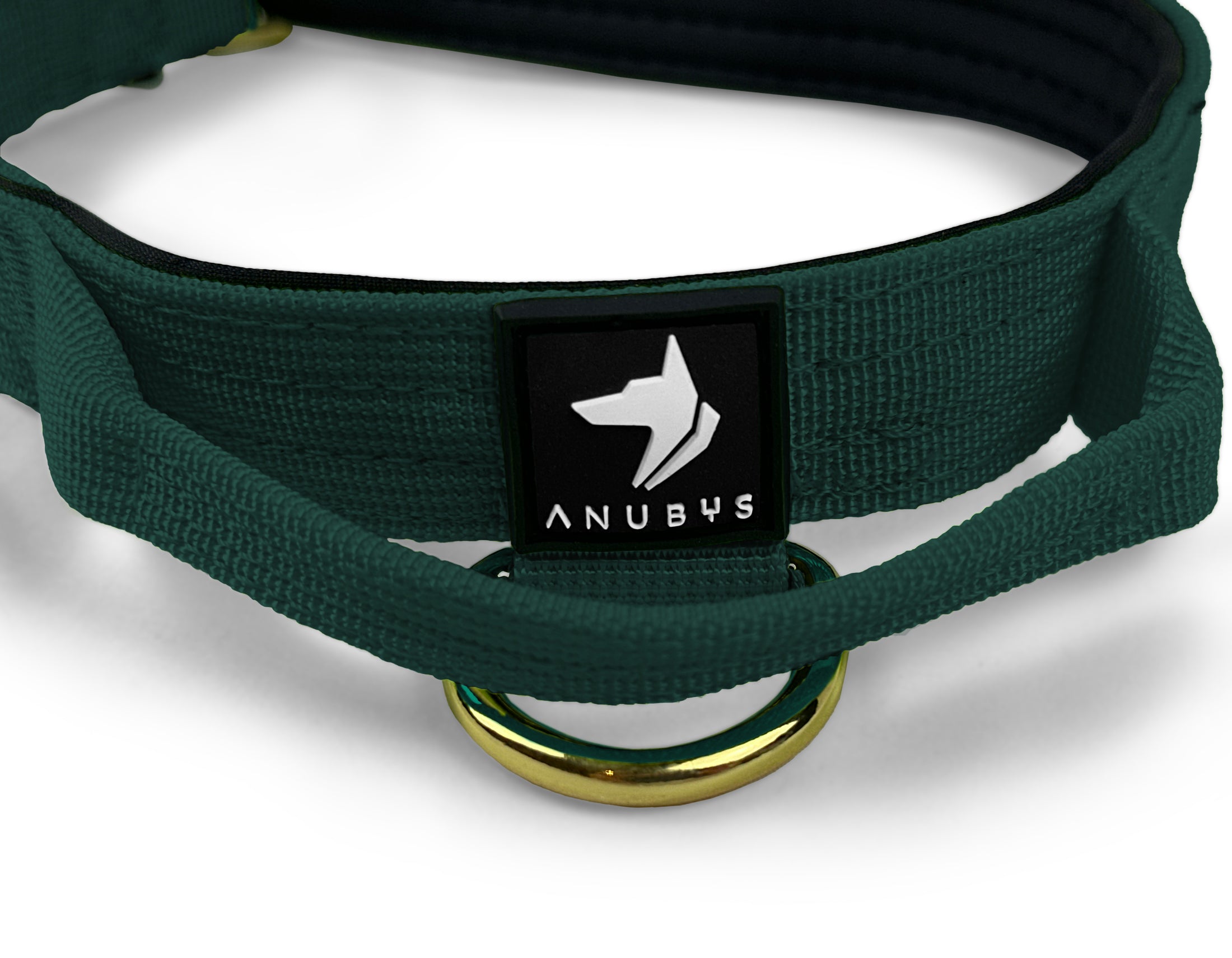 2.5cm Elite Tactical Collar | Tri-Layered | Emerald - Anubys - X Small - Emerald - -