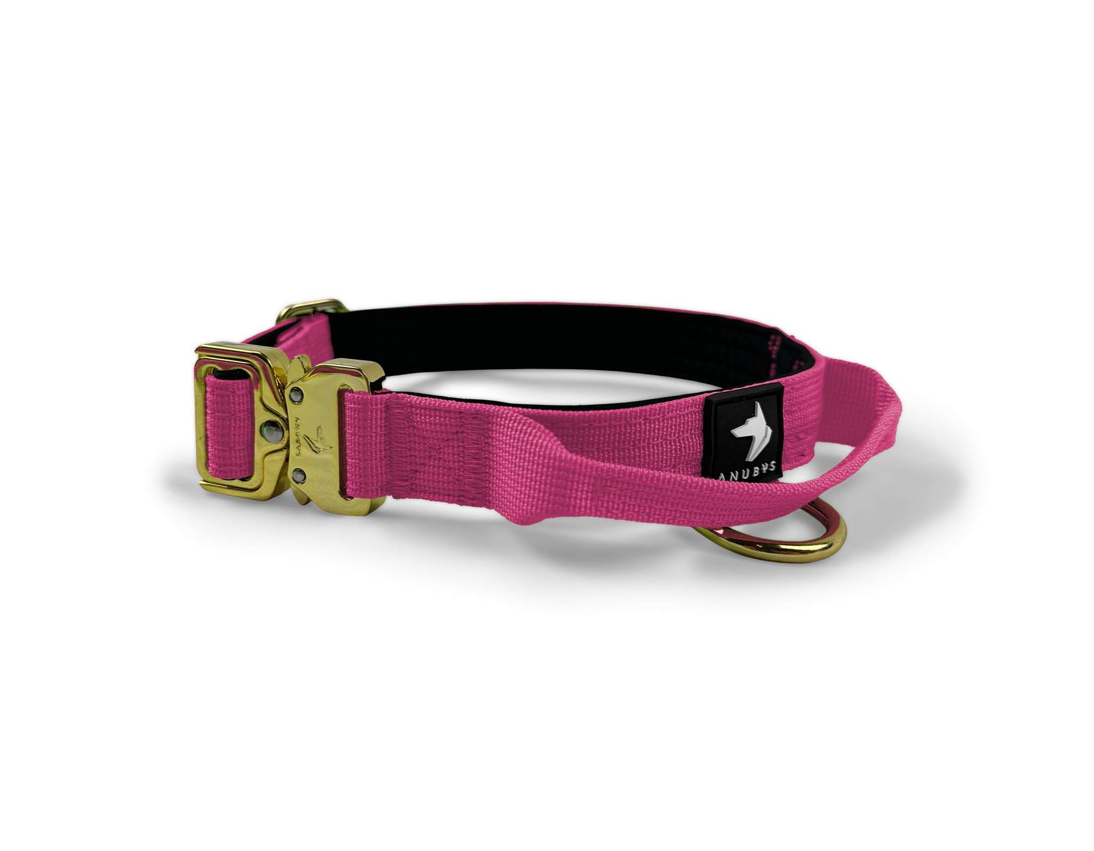 2.5cm Elite Tactical Collar | Tri-Layered | Magenta - Anubys - X Small - Magenta - -