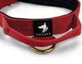 Load image into Gallery viewer, 2.5cm Elite Tactical Collar | Tri-Layered | Red - Anubys - X Small - Red - -