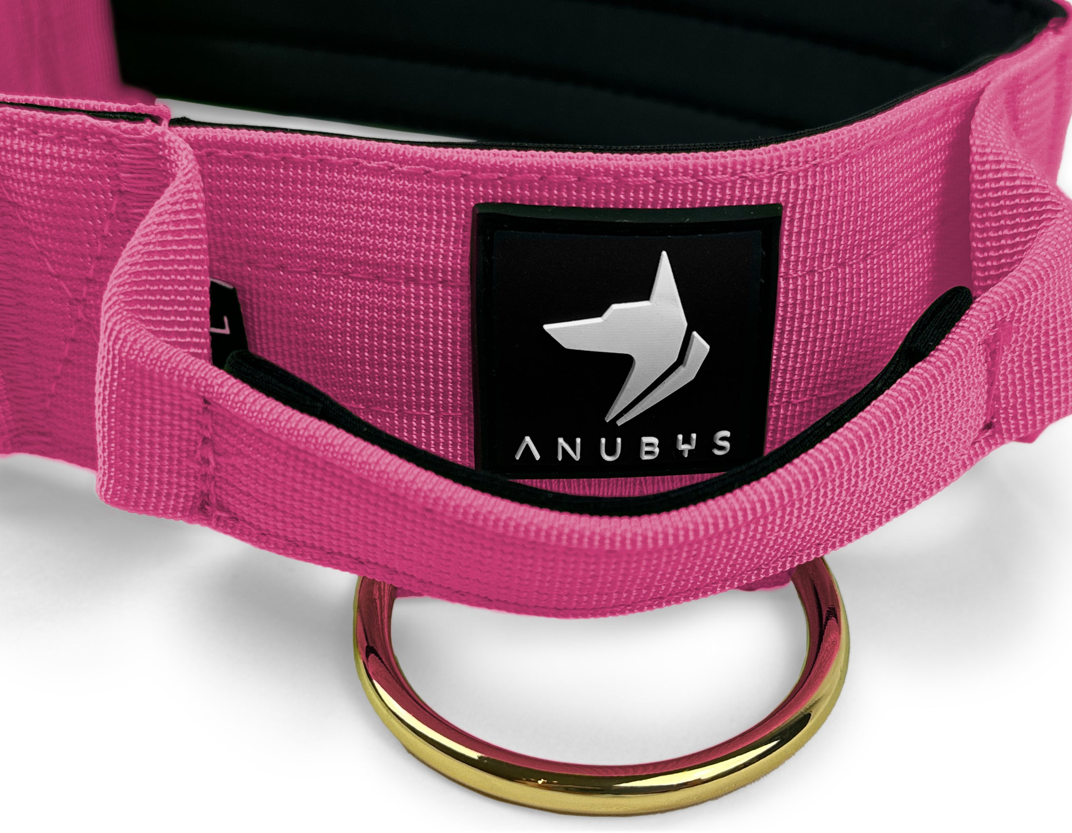 4cm Elite Tactical Collar | Tri-Layered | Magenta - Anubys - Small - Magenta - -