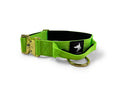 Load image into Gallery viewer, 4cm Elite Tactical Collar | Tri-Layered | Neon Green - Anubys - Small - Neon Green - -