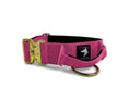 Load image into Gallery viewer, 5cm Elite Tactical Collar | Tri-Layered | Magenta - Anubys - Small - Magenta - -