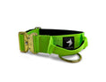 Load image into Gallery viewer, 5cm Elite Tactical Collar | Tri-Layered | Neon Green - Anubys - Small - Neon Green - -
