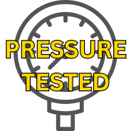 PRESSURE TESTED TO OVER 400KG