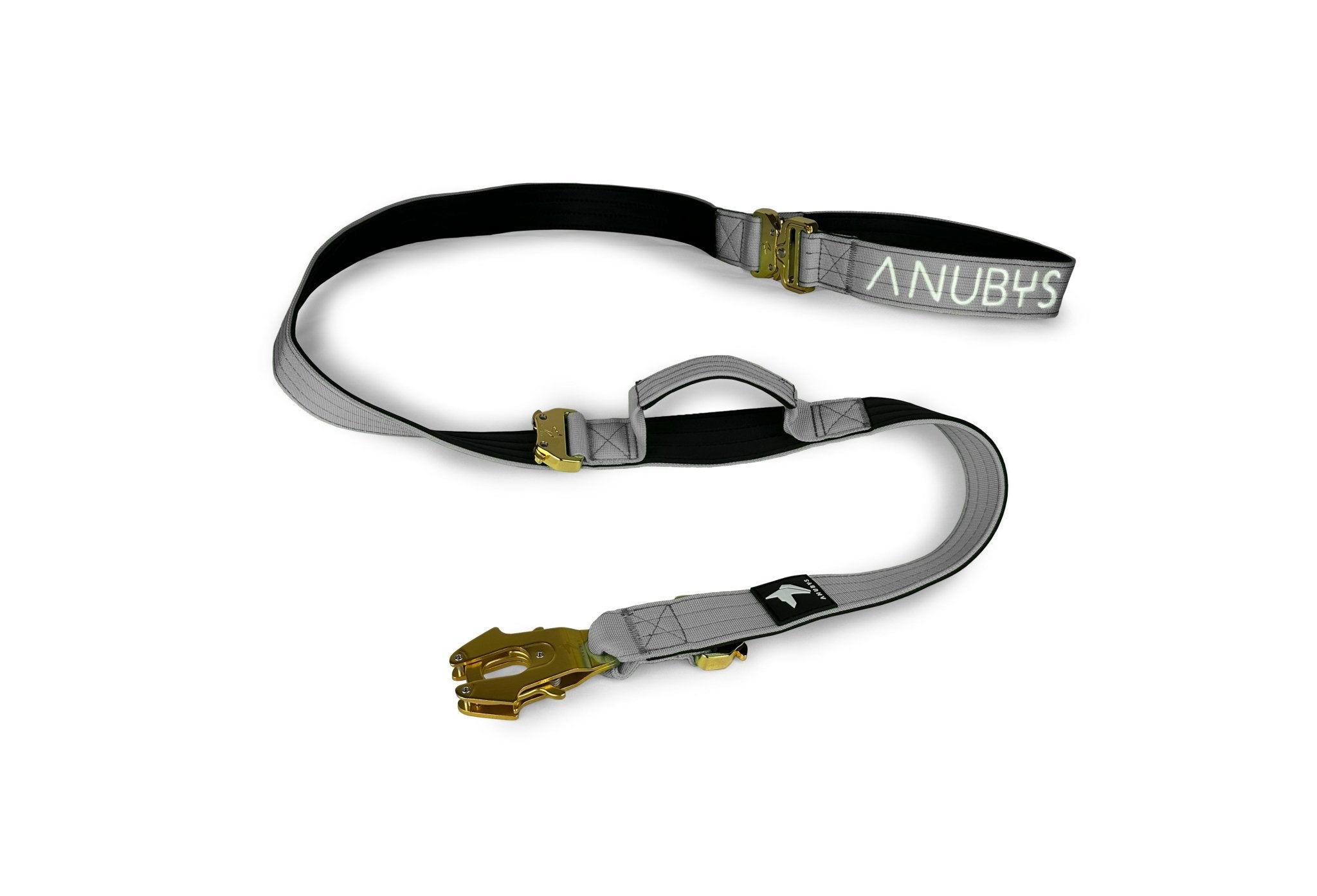 Adjustable Tactical Leash | Ash Grey - Anubys - 