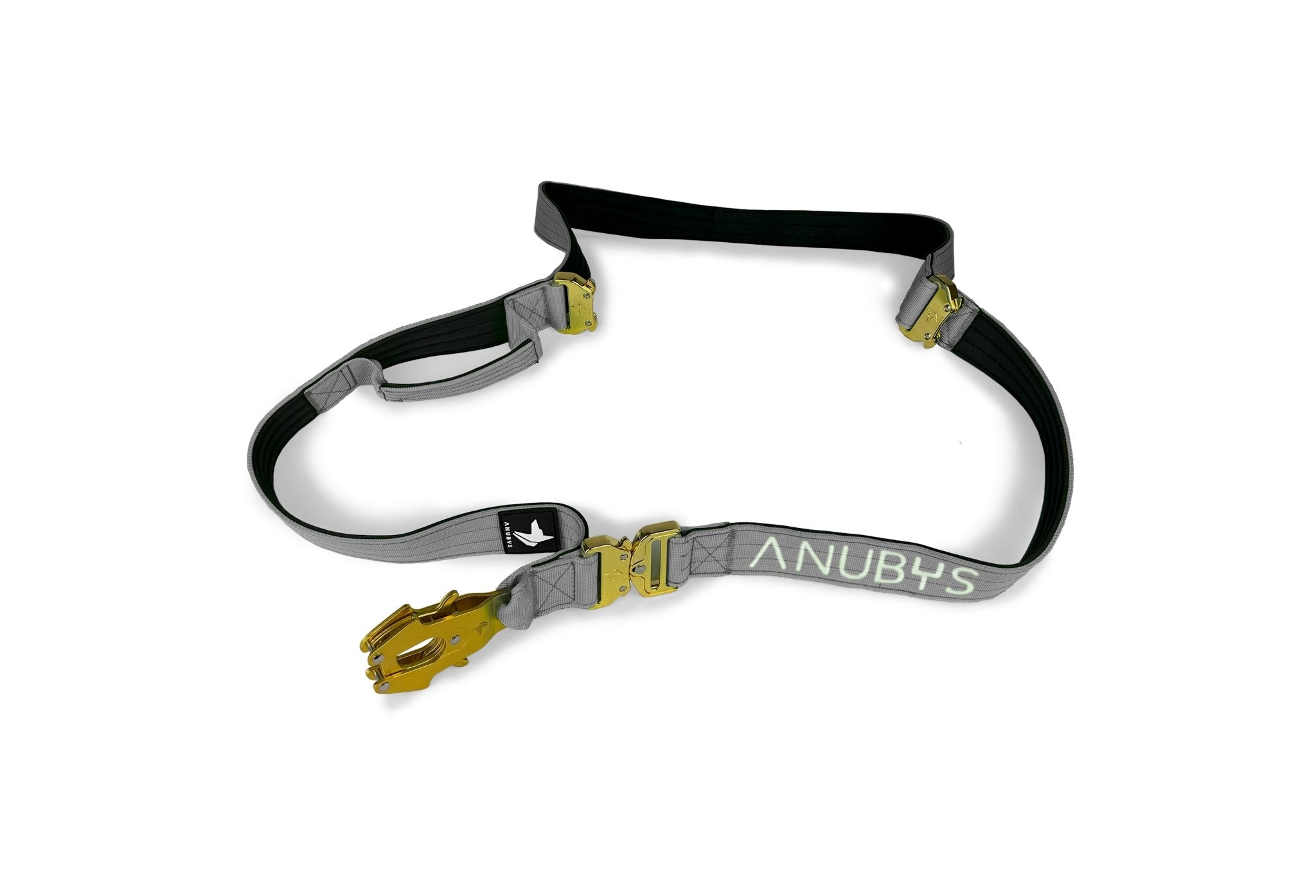 Adjustable Tactical Leash | Ash Grey - Anubys - 