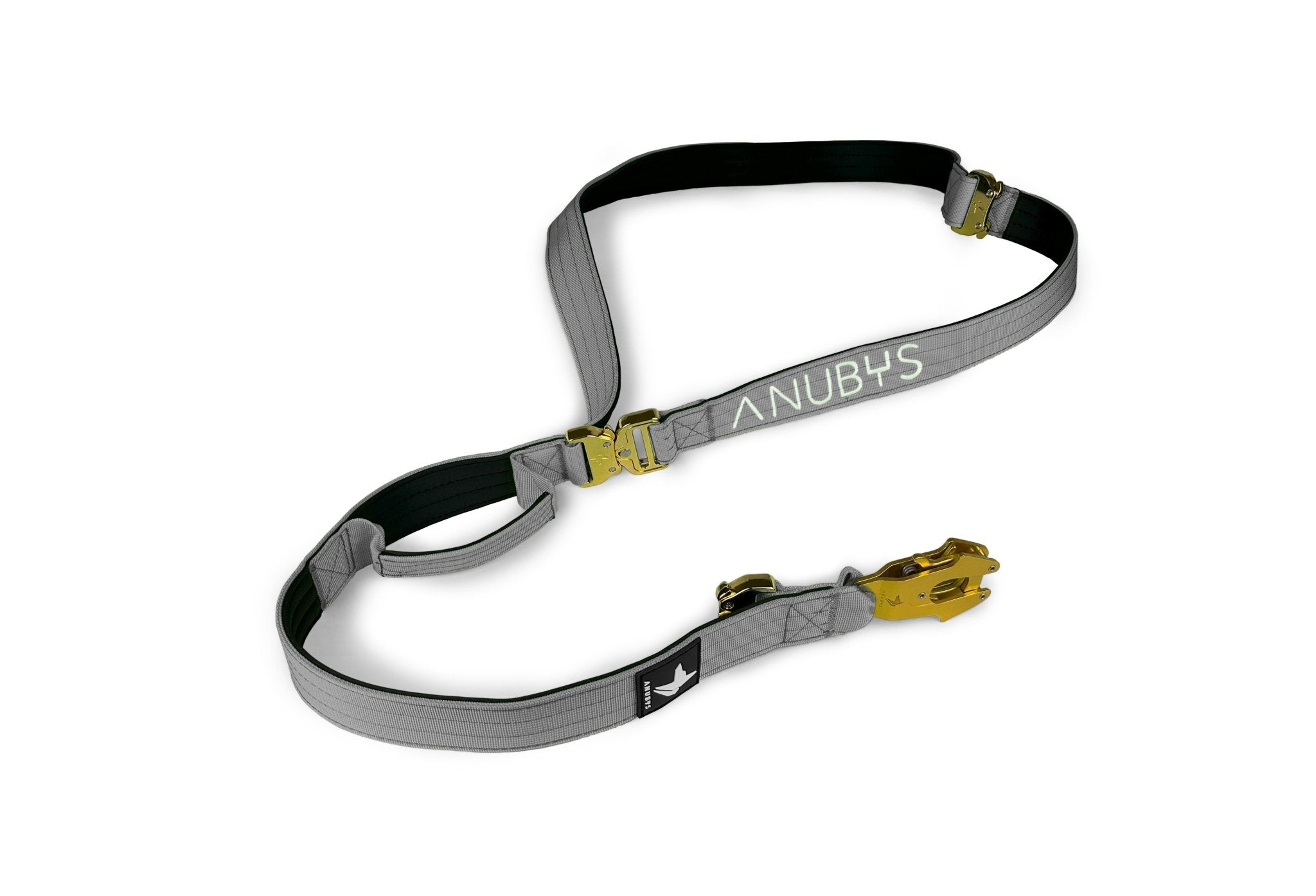 Adjustable Tactical Leash | Ash Grey - Anubys - 