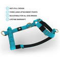 Load image into Gallery viewer, Tactical Harness | Anti - Pull Design | Azure Blue - Anubys - Small - 
