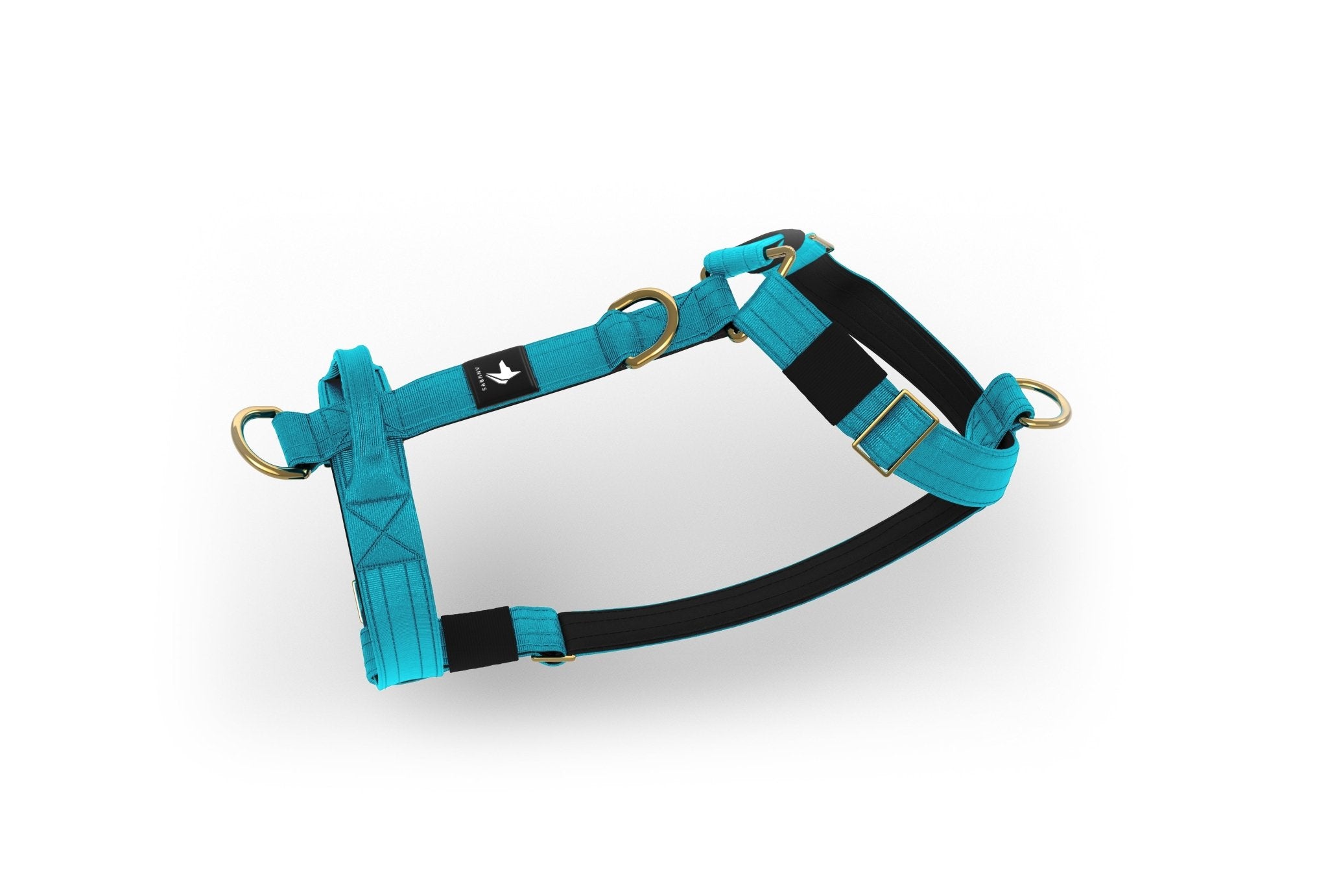 Tactical Harness | Anti - Pull Design | Azure Blue - Anubys - Small - 