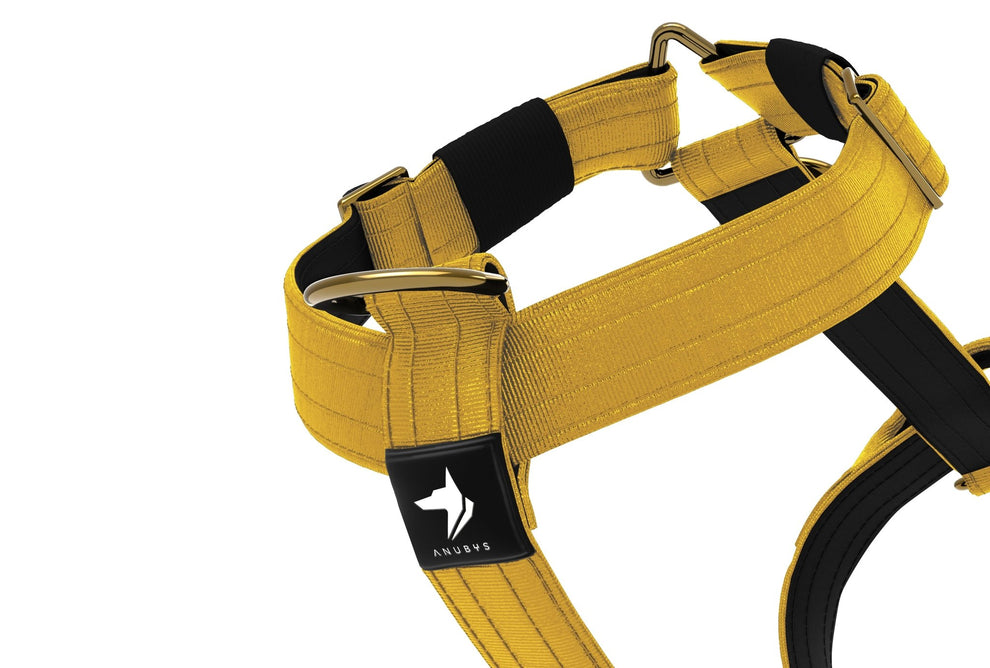 Tactical Harness | Anti - Pull Design | Mustard - Anubys - Small - 