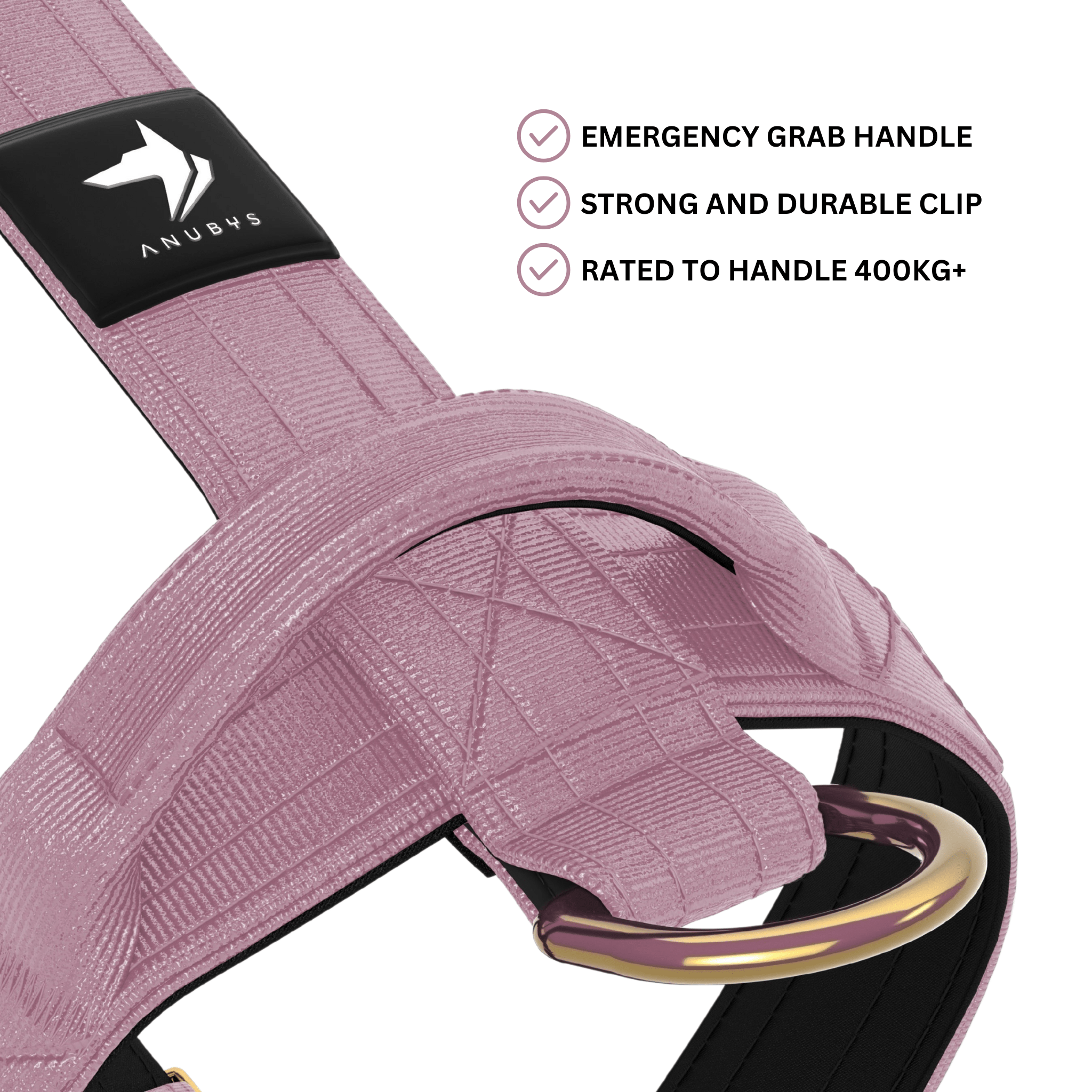 Tactical Harness | Anti - Pull Design | Pink - Anubys - Small - 
