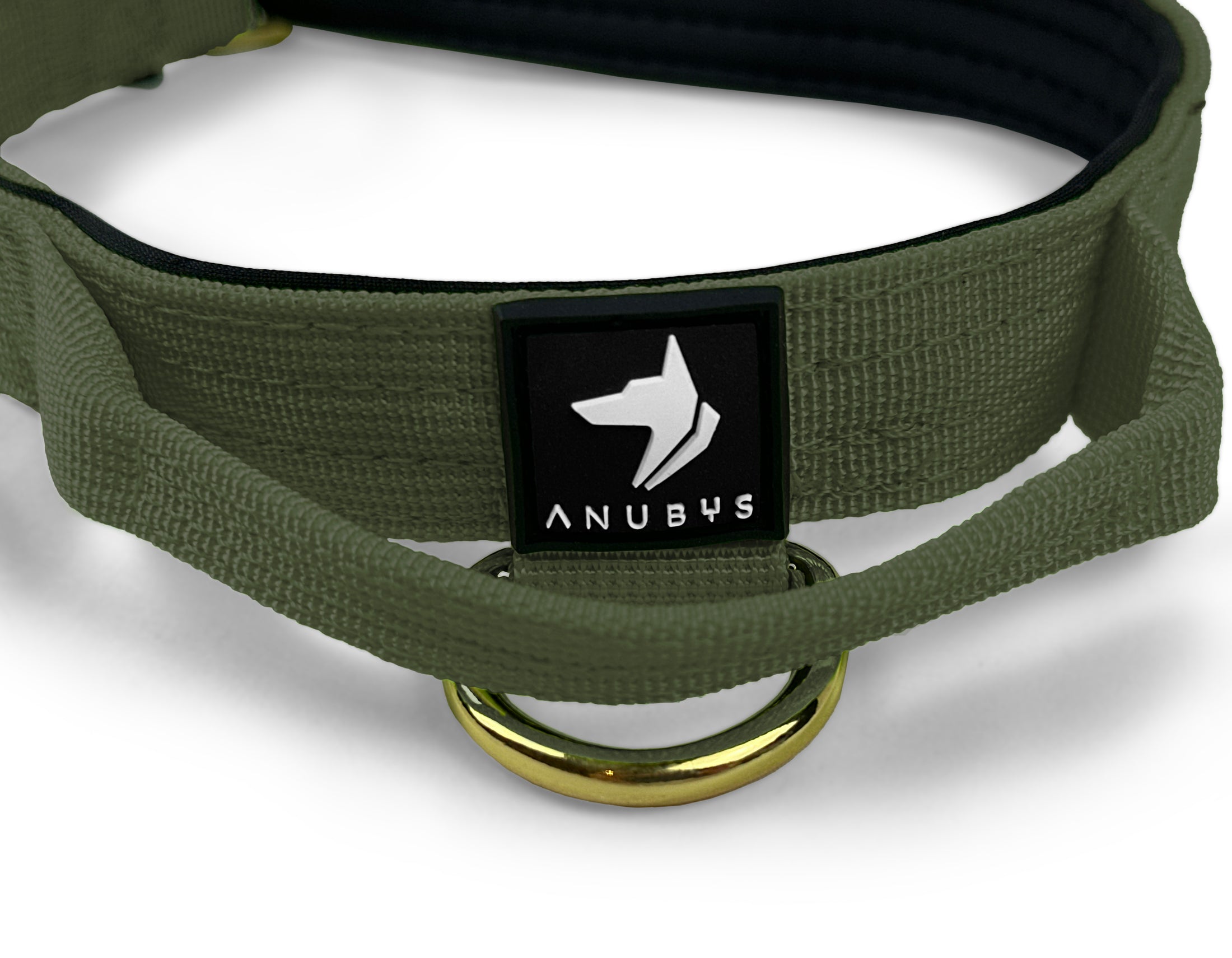 2.5cm Elite Tactical Collar | Tri-Layered | Camo Green - Anubys - X Small - Camo Green - -
