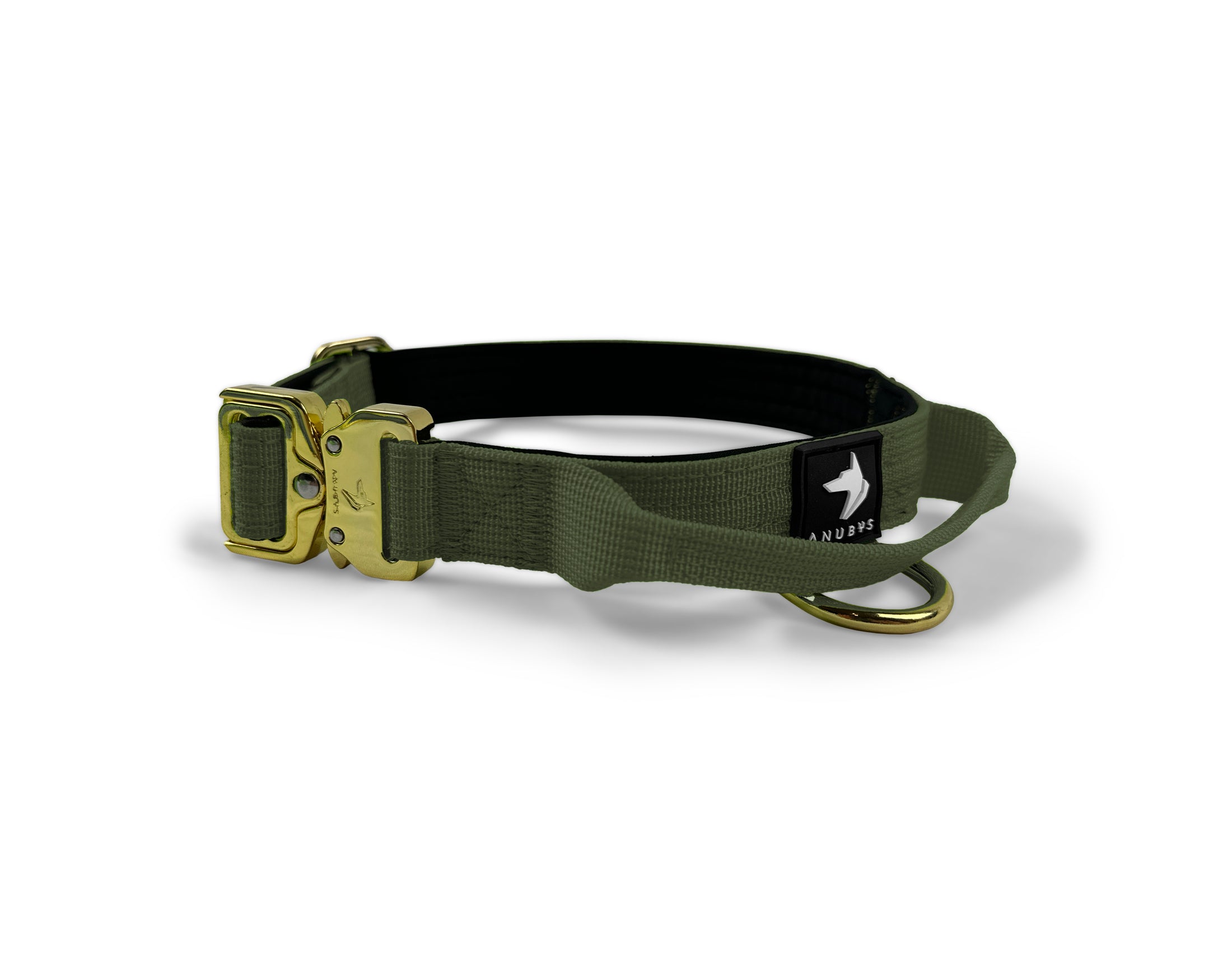 2.5cm Elite Tactical Collar | Tri-Layered | Camo Green - Anubys - X Small - Camo Green - -