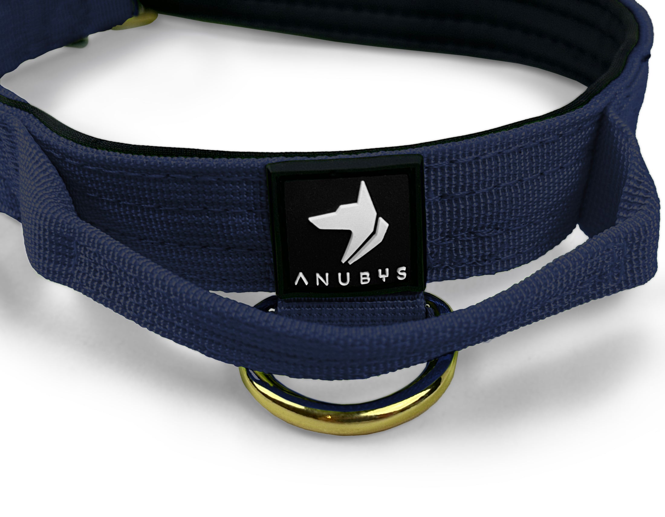 2.5cm Elite Tactical Collar | Tri-Layered | Navy - Anubys - X Small - Navy - -