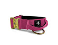 Load image into Gallery viewer, 5cm Elite Tactical Collar | Tri-Layered | Magenta - Anubys - Small - Magenta - -
