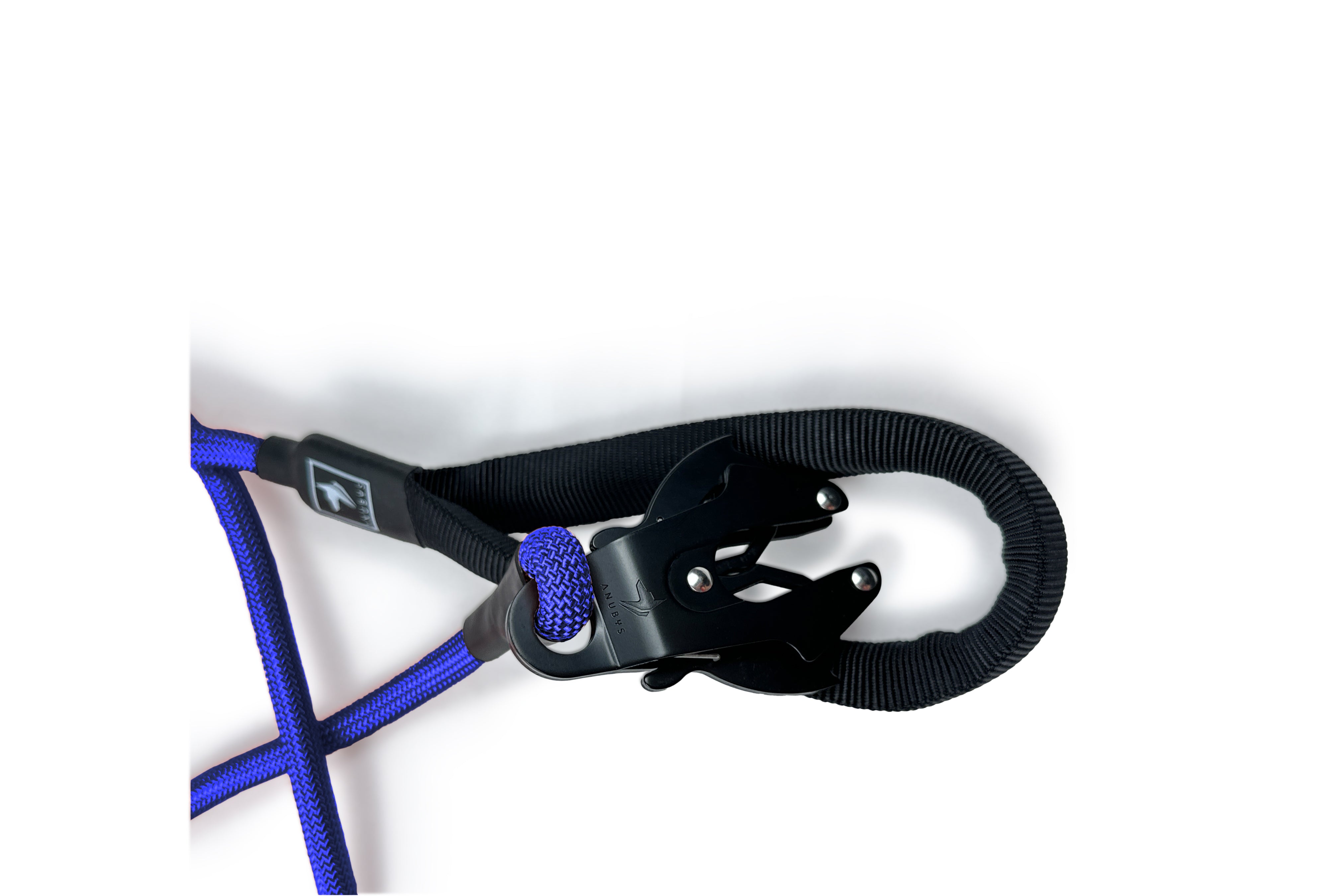 Black Rainbow Rope Leash - Blue main image 1